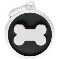 My Family MyFa tegn classic, cirkel med ben stor, sort (Chien)
