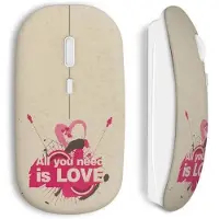 MANIACASE Souris Sans Fil All you need is love