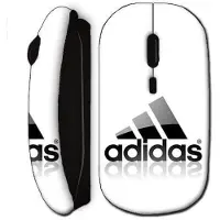 MANIACASE Souris sans fil logo adidas noire