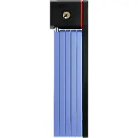 ABUS Antivol pliable à clé Bordo 5700K/80 cm Bleu + support SH