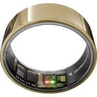 Ultrahuman - Ring Air - Smartring - Unisexe - Bionic Gold - Taille 75 (Ø 23,9 mm)