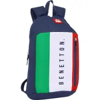 Safta Sac à Dos Benetton Flag Mini 8.50l 27x33x10 Cm