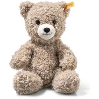 Steiff Margarete Steiff 114076 Light at Night Caspar Ours en peluche, 28 cm, marron clair