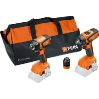 Fein Offre spéciale : combo visseuse à chocs sans fil ASCD 18-200 W4 et perceuse-visseuse sans fil | 99100000835