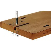 Festool 491035 - Fraise à rainurer en T HW S8 D10,5/NL13