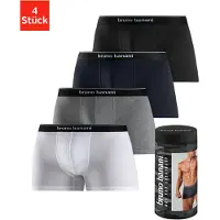 Bruno Banani Boxers bleu marine / gris chiné / noir / blanc