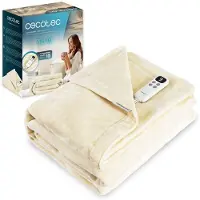 Cecotec Heatconfort Ultrawarm Frannel Electric Blanket 160x130 Cm Beige