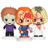 SD Toys Chucky Pokis Rubber Mini3-pack Mini Figure 7 Cm Multicolore