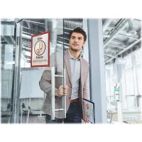 Durable Cadre d'information Duraframe - format A4 - rouge - 10 pièces