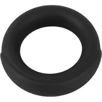 Erecto - anneau pénien - silicone noir
