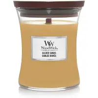 Woodwick Gilded Sands bougie parfumée 275 g
