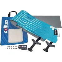 Colltex - Peaux de phoque à découper - Sad Todi Mix Split 185 x 16cm - Bleu