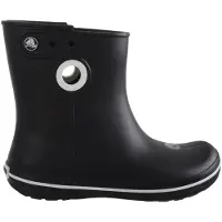 Crocs Bottes en Caoutchouc Jaunt Femme Noir