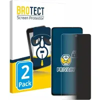 BROTECT Protection Anti-Espion (2 pcs, Xiaomi Redmi Note 14 5G), Téléphone portable : film de protection, Gris, Transparent
