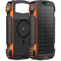 4smarts Powerbank Solarny Titanpack Rugged Ultimag 20000Mah Black/Czarny 496560