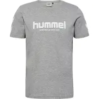 Hummel T-Shirt 'LEGACY 2.0' gris chiné / blanc