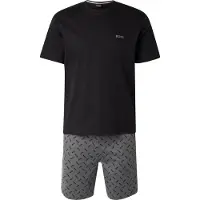 BOSS Pyjama en coton avec logos