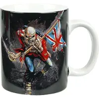 Iron Maiden Mug de - The Trooper - pour Indifférent - blanc - Taille Standard