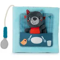 Lilliputiens Enjoy Your Meal Louis Activity Book Bleu Enfants