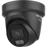 Hikvision 4 MP Smart Hybrid Light avec (2688 x 1520 pixels), Caméra réseau, Noir