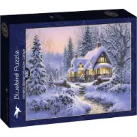 Bluebird Puzzle Puzzle Winter's Blanket Wouldbie Cottage - 500 à 999 pièces