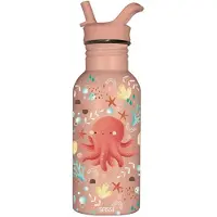 SASSI JUNIOR Bouteille en inox - - Slurpy - 500 ml - Multicolore - Bec verseur pratique
