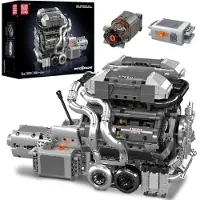 Mould King Blocs de construction Mold King 10201 Supercar W16 MOTOR