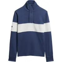 Superdry T-Shirt marine / blanc