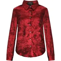 Faina Chemisier rouge