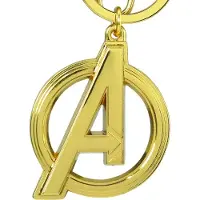 Monogram Int. Marvel porte-clés métal Avengers Classic A Logo Gold Colored, Or