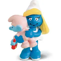 Schleich Schtroumpfette avec Bébé