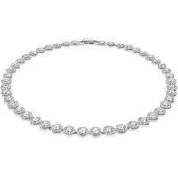 Swarovski Chaîne 'Una' argent / transparent