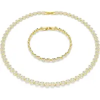 Swarovski Parure de bijoux or