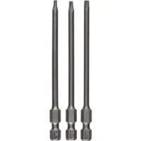 Bosch Set de 3 embouts de vissage Extra-dur Torx T8 T10 T15 L 89 mm 2607001759