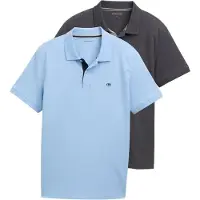 Tom Tailor T-Shirt bleu clair / anthracite