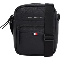 Tommy Hilfiger Sac à bandoulière 'Essential' rouge / noir / blanc