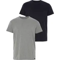 Lee T-Shirt bleu nuit / gris chiné