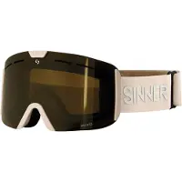 Sinner Arc Ski Goggles Beige CAT3 Homme,Femme