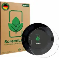 ScreenLeaf Film de protection d'écran, Protection d'écran Écologique, Clear, Anti-Rayures, Film de protection pour smartwatch, Transparent