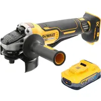 DeWalt DCG 406 N Meuleuse d'angle sans fil 18 V 125 mm Brushless + 1x batterie Powerstack 5,0 Ah - sans chargeur