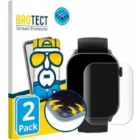BROTECT Full-Screen Protection, Film de protection pour smartwatch, Transparent
