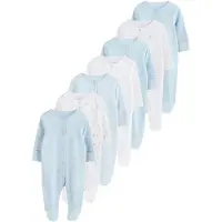 Next Pyjama camel / bleu / blanc