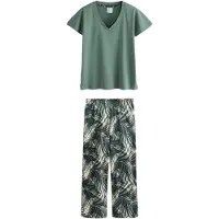 Next Pyjama beige / gris / kaki