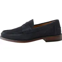 Next Chaussure basse bleu marine / marron
