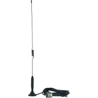Midland Antenne à embase magnétique CB Ministar 27, Talkie walkie, Noir