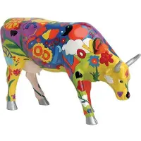 Cowparade - Groovy Moo Large