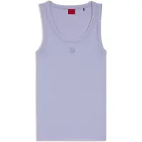 HUGO Datamia 10258222 Sleeveless T-shirt Violet M Femme
