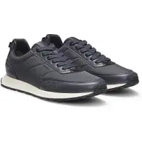 HUGO Baskets style chaussures de course à détail en zigzag