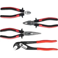 Ks Tools Jeu de pinces ERGOTORQUE, 4 pièces, 160-240 mm KS T