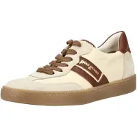 Paul green Baskets basses beige / marron / gris clair